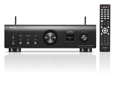 DENON Amplificador PMA-900HNE Hi-Fi, Amplificador estéreo con HEOS Integrado, 2 x 85 W, preamplificador Phono Integrado, Certificado Hi-Res, AirPlay 2, Bluetooth, Negro