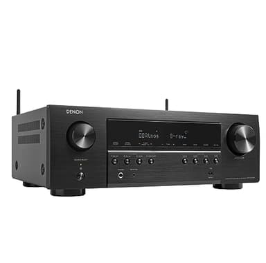 Denon Avr-S760H Receptor AV De 7.2 Canales con Dolby Atmos, DTS:X, 6 Entradas Hdmi y 1 Salida, 8K Hdmi, Bluetooth, WLAN, Airplay 2, Heos Multiroom, Compatible con Alexa