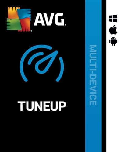 AVG TuneUp 2025 | Multidispositivo | 10 dispositivos |1 Año | Elimina los archivos basura y acelera el sistema operativo | PC/Mac/Android
