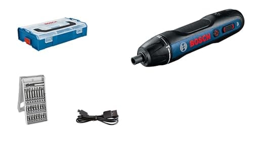 Bosch Professional Bosch GO - Atornillador a batería (3,6V, set 25 puntas, en L-BOXX Mini) - Amazon Exclusive