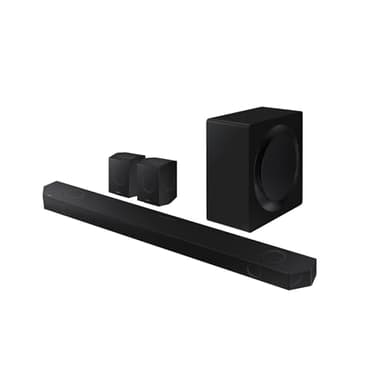 SAMSUNG Barra de Sonido HW-Q990D/ZF 2024 - Dolby Atmos inalámbrico, Q-Symphony,11.1.4 Canales, SpaceFit Sound Pro y Compatible con asistentes de Voz