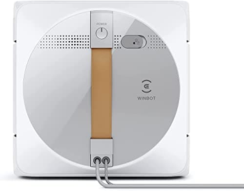 ECOVACS WINBOT W1 Pro Robot Limpiacristales, Lavado Eficiente con Win Slam 3.0, Tecnología de Pulverización Cruzada, Planificación Inteligente de la Limpieza, 2800 AP, Detección de Bordes