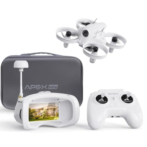 VR70 Pro FPV Drone Kit con cámara FPV Goggles, transmisión a 5 GHz, 3 modos de vuelo, simulador soportado, dron FPV para principiantes adolescentes