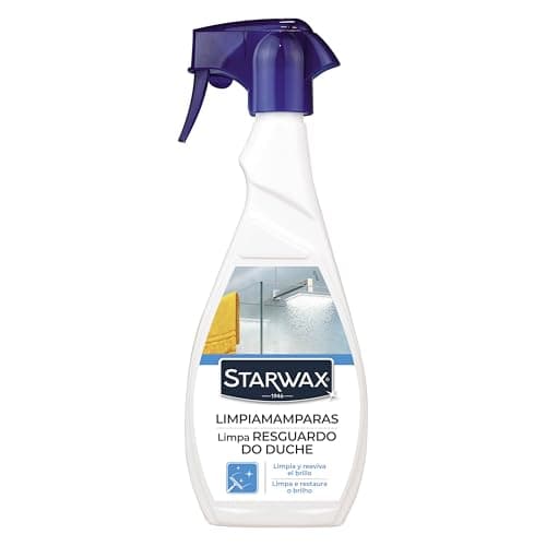 STARWAX - Limpiador Antical para Cabinas de Ducha - Producto de limpieza multisuperficies - Limpia, elimina la cal y abrillanta - Uso diario - Spray 500 ml