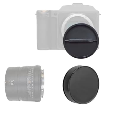 Cuerpo de la cámara y tapas de lente traseras, compatible con Hasselblad HB V C/CF Cuerpo y lentes