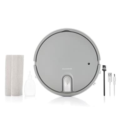 InnovaGoods® Robot Aspirador y Fregasuelos, Aspirador Robot, Multifunción 5 en 1, Robot Aspirador VAROB, Autonomía 110 Minutos, aspira, Barre, mopa, humidifica, desinfecta.