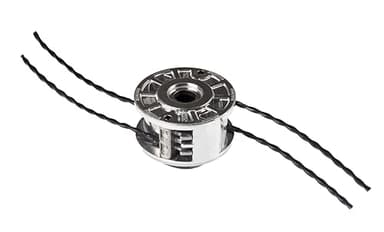FlashCutter Cabezal Universal para desbrozadora Ufc06, de Alta resistencias con Hilos Oval retorcido