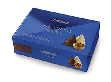 Havanna | Havannets Mixtos de Chocolate y Chocolate Blanco | Conitos Cubiertos Rellenos de Dulce de Leche | 12 unidades | 456g