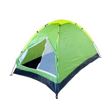 BEMAY – Tienda de Campaña para 2 Personas Adultos y Niños de 4 Estaciones. Carpa Plegable Ligera y Resistente al Agua, Sol y Viento. Tienda de Fácil Transporte para Camping y Senderismo.