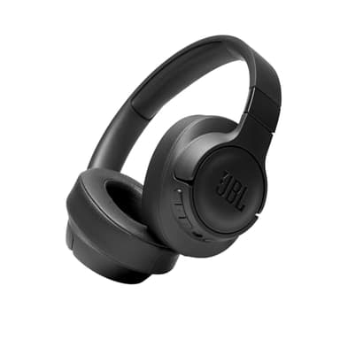JBL Tune 760 BTNC Auriculares Over Ear inalámbricos con Bluetooth y cancelación de ruido activa, auriculares de diadema ligeros con batería de hasta 35 horas con BT NC y cable extraíble, color negro