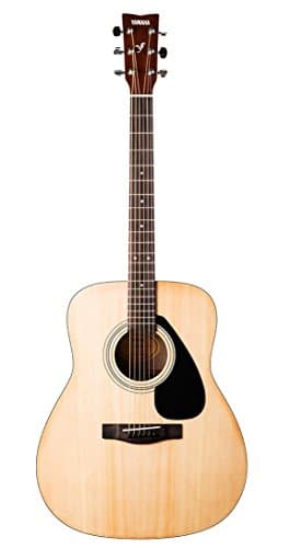 Yamaha F310 Guitarra Acústica – Guitarra Folk 4/4 de madera, 63.4 cm, escala 25 pulgadas, 6 cuerdas metálicas, color Madera natural