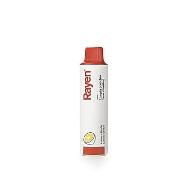 Rayen Limpia planchas | Elimina la Suciedad | con Aroma a limón | Fácil de Usar 6163.01, Transparente | 13.5x3x21 cm
