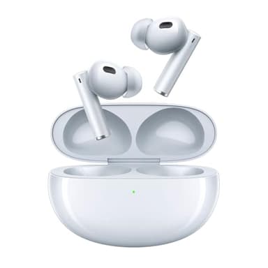 realme Buds Air 6 Pro Auriculares Inalambricos Bluetooth,Cascos Inalambricos Bluetooth 5.3 con Hi-Fi Estéreo,50dB Auriculares Cancelacion Ruido ENC,Cascos Inalambricos IP55 Auriculares Tipo C,Blanco