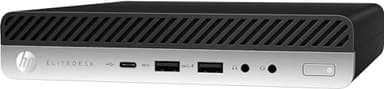 HP EliteDesk 705 G4 Mini PC Computer Desktop, Windows 10 Pro + Office 2019, AMD Ryzen 5 Pro 2400GE, RAM 16GB DDR4 SSD 240GB (reacondicionado)