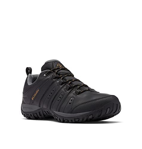 Columbia Woodburn 2 WP, Zapatillas de Senderismo y Trekking Hombre, Negro (Black Caramel 2023), 43 EU