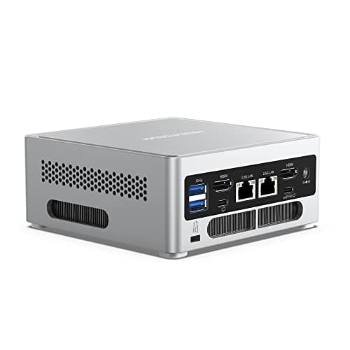 MINISFORUM NAB9 Mini PC Intel Core i9-12900HK hasta 5,0 GHz, 14C/20T, 32 GB RAM 1 TB SSD, Mini Ordenador de Sobremesa LAN Dual 2.5G, 2 x HDMI, 3 x USB Tipo C, 4 x USB Tipo A,Wi-Fi 6, BT5.2