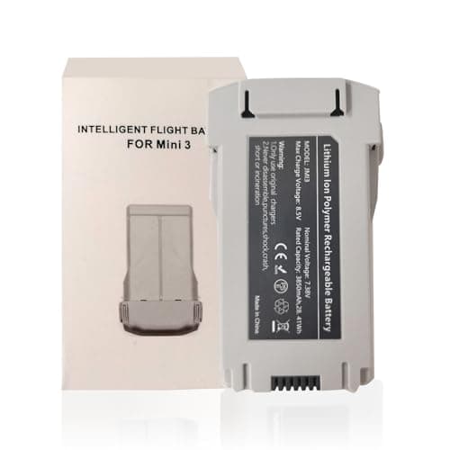 XITAIAN Batería recargable JMI3, 7,38 V, 28,41 Wh, 3850 mAh, batería de repuesto para DJI Mini 3 Mini 3 Pro Mini 4 Pro Advanced