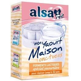 Alsa Fermentos Lácticos Yaourtièremon Yogur Casero Cremosa Especial
