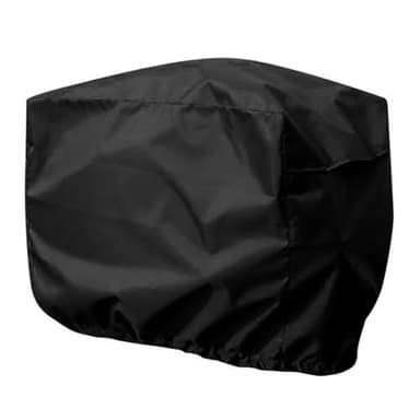 NUZAMAS Funda para motor de barco 210D Oxford, resistente, para botes hinchables, protección de motor fueraborda, cubierta universal de 68 x 40 x 53 cm, 60 – 100 CV