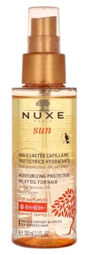 Nuxe Sun Huile Lactée Capillaire Protectrice Hydratante 100