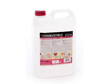 PURLINE 5L Bioetanol 96% para chimeneas - sin Humo - Alta combustión
