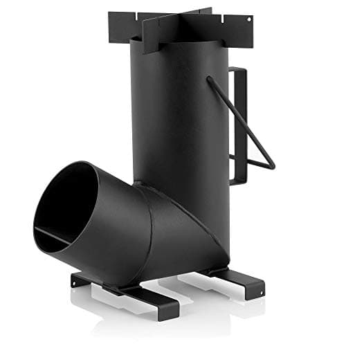 BBQ-Toro Estufa Rocket 6 I Acero de 1,5 mm I Portátil I Para Horno Holandés I Campamento, Camping, Acampada