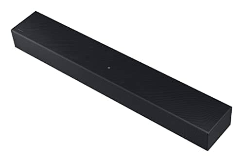 Samsung Barra de Sonido HW-C400/ZF - Subwoofer Integrado, Surround Sound Expansion (SSE), Conexión a TV por Bluetooth, One Remote Control y Modo Noche