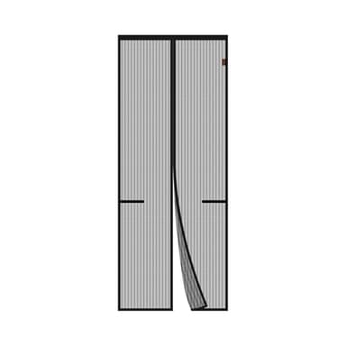 GRIFEMA GH2001-9 Mosquiteras Magneticas para Puertas, para Puerta del Balcón, Puerta Patio, Fácil Instalación, 90 × 210 CM, Negro