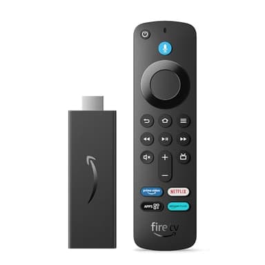 Amazon Fire TV Stick HD (Última generación), con TV en directo gratuita, mando por voz Alexa, controles de Hogar digital y reproducción en streaming HD