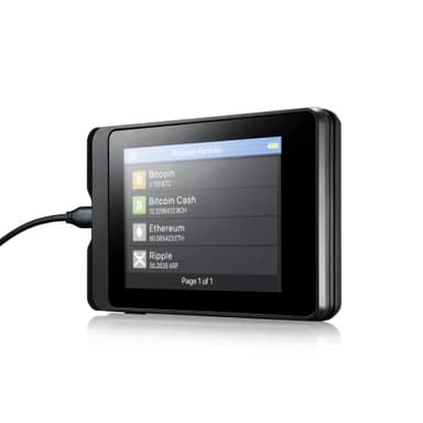 SecuX W10 - La Cartera de Hardware criptográfico más Segura con Pantalla táctil Grande - Administra fácilmente tu Bitcoin, Ethereum, BTC, Eth, Sol, LTC, Doge, BNB, Dash, XLM, ERC20, BSC y más