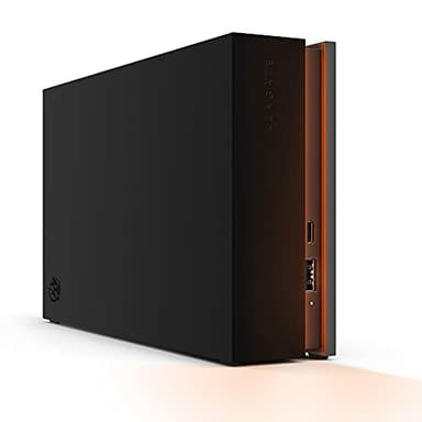 Seagate FireCuda Gaming Hub 16TB, Disco Duro Externo juegos de PC, incl. servicio de rescate (STKK16000400)