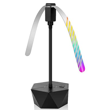 AMFUN 1PCS Ventilador Repelente de Moscas eléctrico sin olores, Ventilador Repelente de Mosca, USB Ventilador Repelente de Insectos Eléctrico, Plegable y Colgante Repelente de Moscas