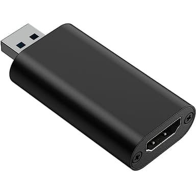 4K HDMI to USB 3.0 Video Capture Card CAM Link Game Screen Record Capture Device for Streaming Gaming Video Conference Teaching Live Broadcasting