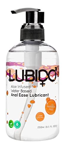 Lubido Anal Ease lubricante de gel a base de agua con aloe - 250ml