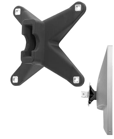 3IDEE Adaptador VESA Compatible con Monitor Omen by HP (Omen 25 Gaming) - Soporte VESA 75x75 mm - Soporte Monitor sin VESA - para Montaje en Monitor o Soporte de Pared