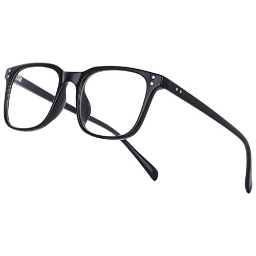 Occffy Gafas para Ordenador Anti luz Azul Antifatiga Sin Graduacion Gafas Luz Azul para PC, Gaming, Tablet, Lectura, Video Juegos Lentes Transparente Hombre Mujer Oc092