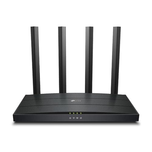 [Neuvo] TP-Link Archer AX18 - AX1500 Router Wi-Fi 6, Doble Banda (5GHz 1201Mbps/2.4GHz 300Mbps), 4 Puertos Gigabit, MU-MIMO, WPA3, Cobertura Impulsada, Competible con Wi-Fi 5/4, Fácil Configuración