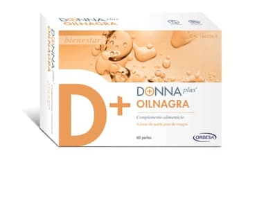 DONNAplus Oilnagra Perlas | 60 Perlas | Complemento Alimenticio para el Bienestar Menstrual con Aceite de Onagra