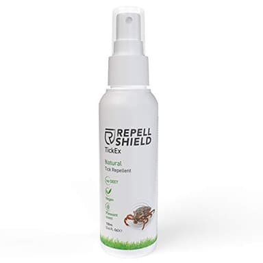 RepellShield Repelente Garrapatas, Ácaros, Chinches y Pulgas para Ropa, Piel, Colchón, Sábanas, Monte, Campo - Repelente Chinches para Piel y Hogar - Alternativa Natural a los Mata Chinches