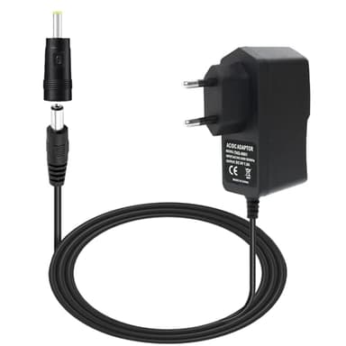 Adaptador de Corriente para Tensiómetro 6V 1A, Fuente de Alimentación 6V con 1 Conectore para X2 Basic X3 Comfort X2 X4 X7 Smart M2 Basic M3 M6 Comfort M4 M7 Intelli IT Cargador Tensiómetro para Omron