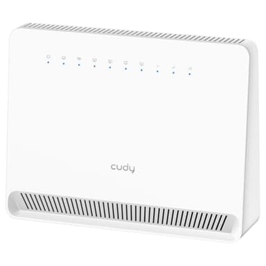 Cudy N300 WiFi Módem Enrutador 4G LTE Desbloqueado con Ranura para Tarjeta SIM, WiFi de 300Mbps, Cat4, Antenas Internas de Alta Ganancia, VPN, Plug and Play, LT400E