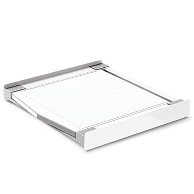 Cecotec Kit de Superposición Universal con Bandeja Bolero para poder unificar Lavadora y Secadora en un único bloque, optimizando espacio. Bandeja extraíble, Fácil instalación