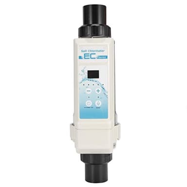 Clorador de Sal, EC20 20 g/H Generadores de Cloro de Sal de Agua Salada para Piscina Dispositivo de clorador de Sal de electrólisis para Piscinas, SPA de bañera de hidromasaje, SPASWIM