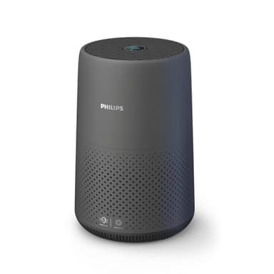 Philips Domestic Appliances Serie 800i Purificador De Aire Compacto, 49 m2, Filtro HEPA y De Carbón Activo, Elimina Hasta El 99,5% De Los Virus & Aerosoles Del Aire (1), Negro (AC0850/11)