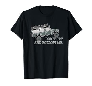 Defender - Tienda de campaña para el techo (4 x 4 cm), diseño de vehículo de viaje Camiseta