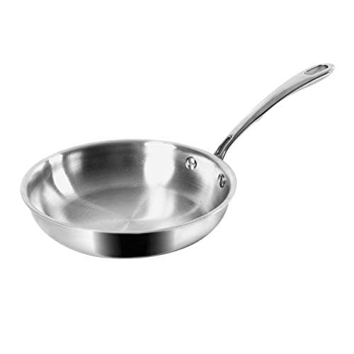 Sitram RAPSODY Sartén Acero Inoxidable, Hierro Fundido, Plata
