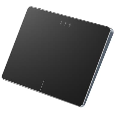 ProtoArc Touchpad para Windows 11/10 PC: T1 Plus Bluetooth, Superficie multitáctil, Recargable, Panel táctil portátil de Alta precisión, portátil, Ordenador de sobremesa - Negro