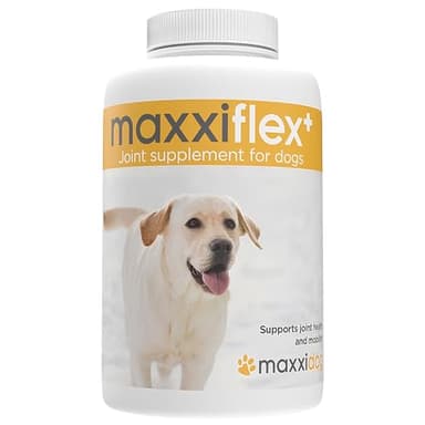 maxxipaws maxxiflex+ Caderas y Articulaciones - Suplemento Condroprotector para Perros Adultos - 60 Comprimidos