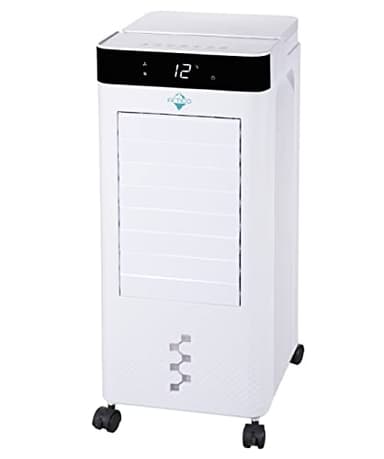 SYTECH ARTICO - SYCL490 - Climatizador evaporativo portátil y compacto, Espacios de 15-25m2, 3 Velocidades, 8.0 Litros de capacidad, Mando a distancia