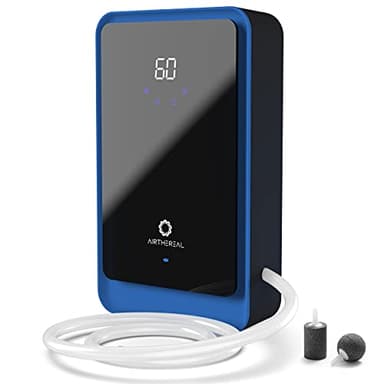 Airthereal Generador de ozono AH1000 para agua y aire - 1000 mg/h de potencia con temporizador y generador de iones negativiales - Purifica agua, aire, toallitas, produce y más